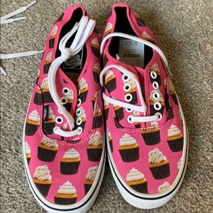Pink cupcake vans